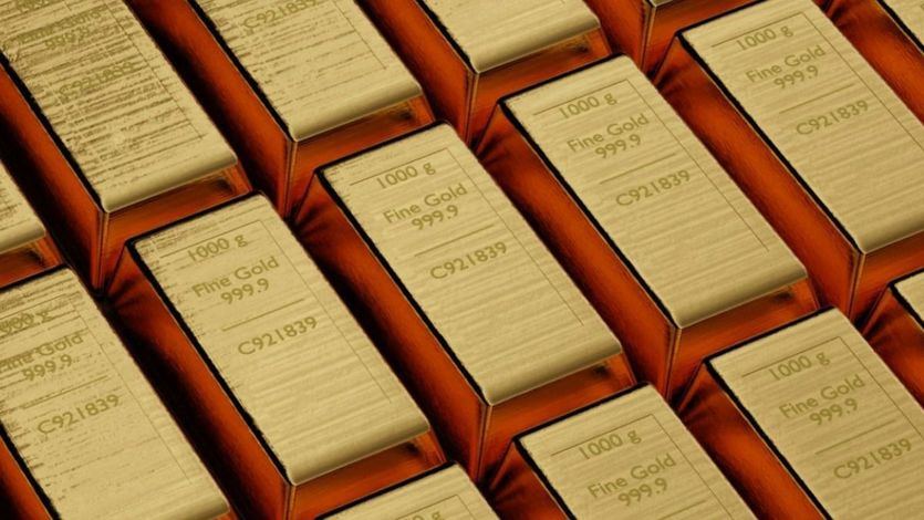 Lingotes de oro