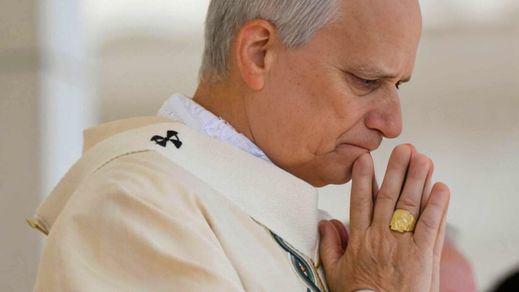 El papa León XIV, en una misa