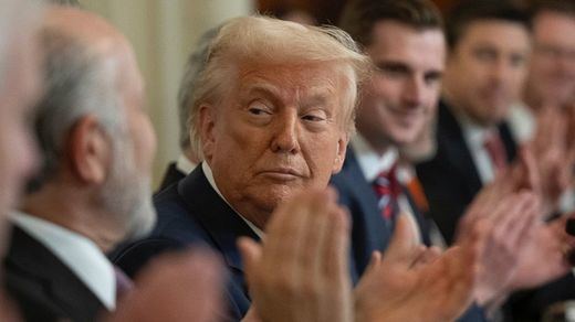 El presidente estadounidense, Donald Trump