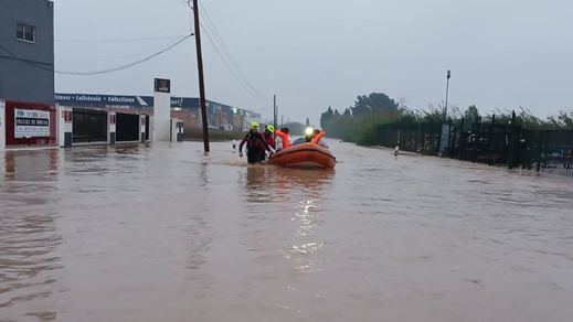 Imagen de las inundaciones en Valencia