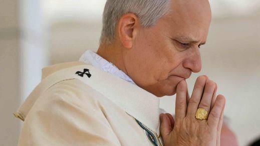 El papa León XIV, en una misa