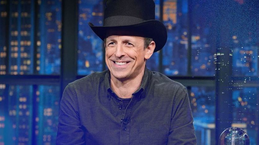 Seth Meyers, en su programa
