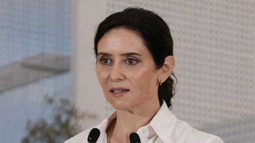 La presidenta de la Comunidad de Madrid, Isabel Díaz Ayuso