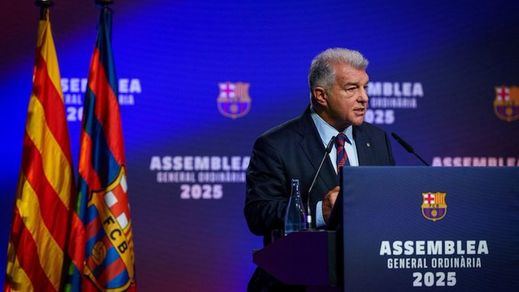 Joan Laporta, presidente del Barça