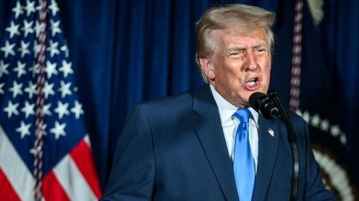 Donald Trump, en rueda de prensa