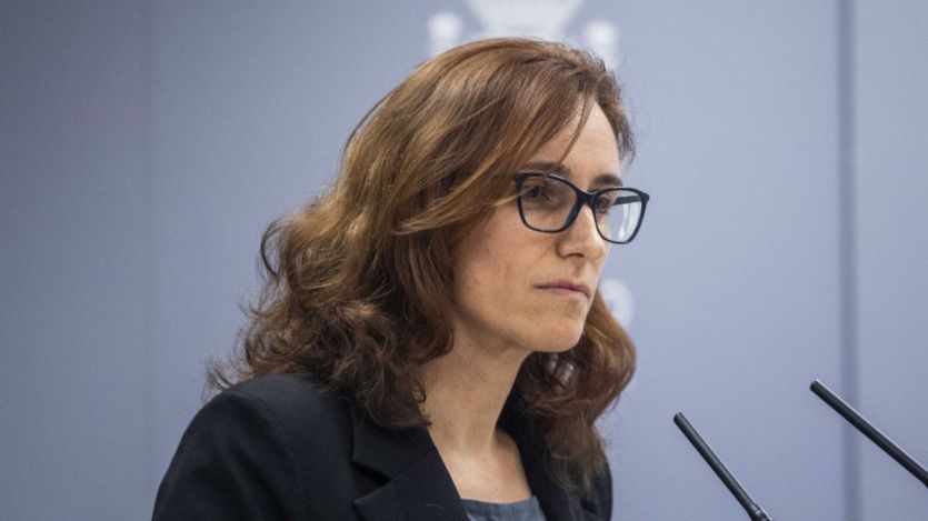 La ministra Mónica García