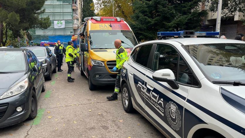 Ambulancias y policía