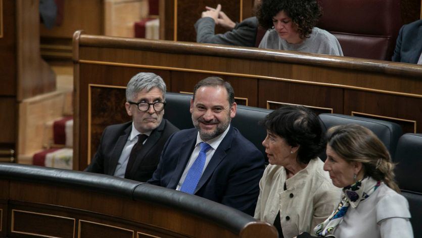 Ábalos, en sus tiempos como ministro