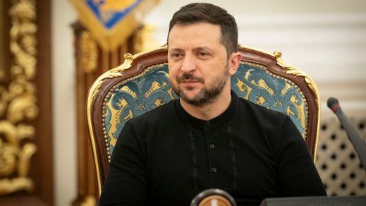 El presidente ucraniano, Volodymyr Zelensky