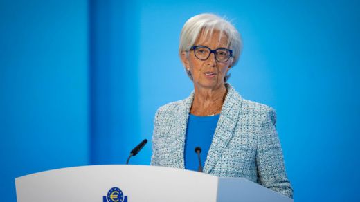 Christine Lagarde, presidenta del BCE
