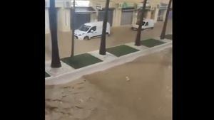 El Es-Alert suena en Málaga: las fuertes lluvias provocan inundaciones en la provincia