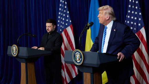 Zelensky y Trump