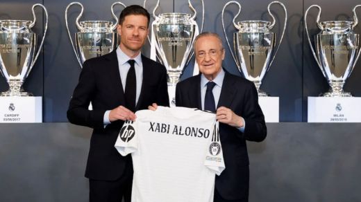 Xabi Alonso, en su presentación