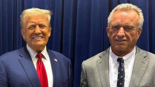 Robert F. Kennedy Jr, con Trump
