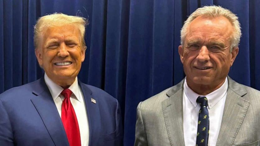 Robert F. Kennedy Jr, con Trump