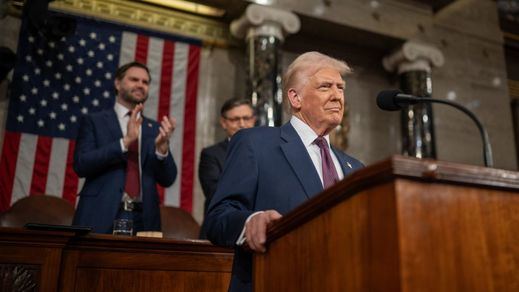 Donald Trump, en el Senado