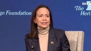 Machado ataca a Delcy tras reunirse con Trump: una "comunista" que dirige "una estructura criminal"