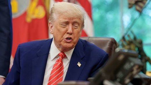 Donald Trump, en la Casa Blanca