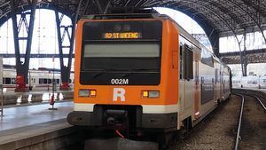 Otro accidente de tren, ahora en Cataluña: un maquinista muerto tras la caída de un muro