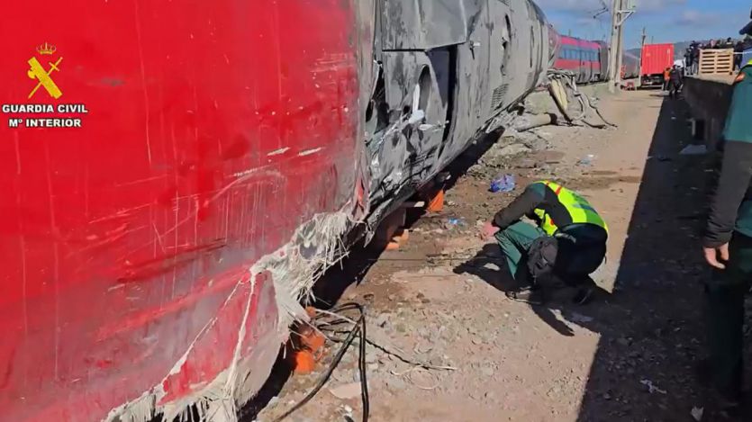 Imágenes del accidente de tren de Adamuz