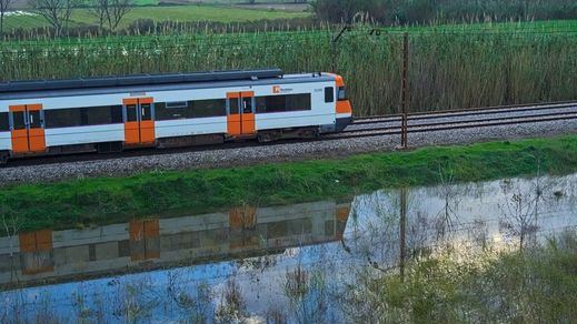 Un tren de Rodalíes