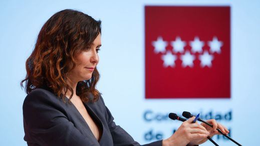 La presidenta madrileña, Isabel Díaz Ayuso