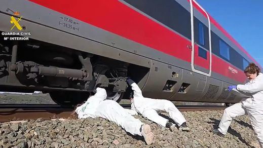 Imágenes del accidente de tren de Adamuz