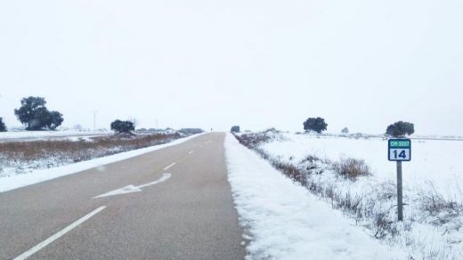 Carretera con nieve