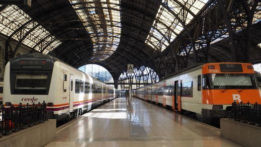 Un tren de Rodalíes