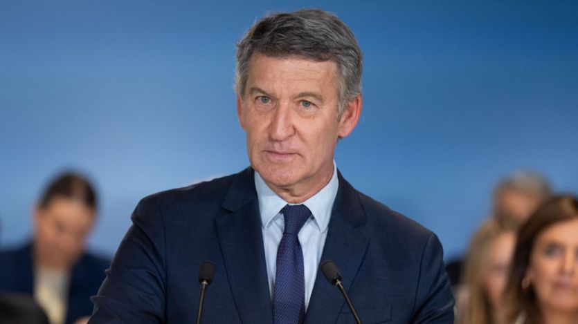 Alberto Núñez Feijóo preside la Junta Directiva Nacional del PP