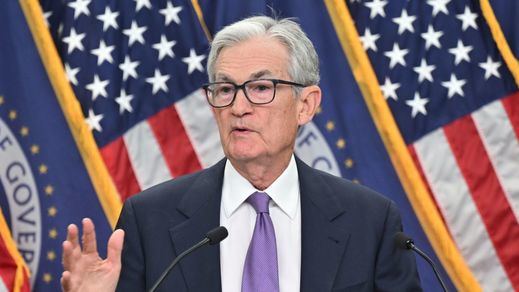 Jerome Powell, presidente de la Fed