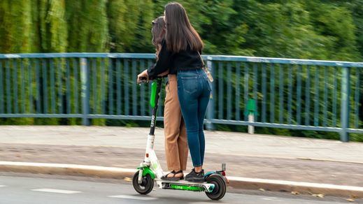 Patinetes eléctricos por la ciudad