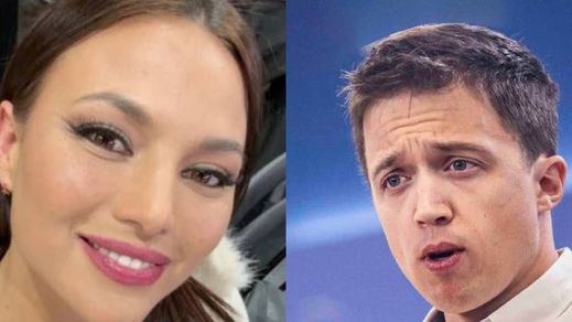 Elisa Mouliáa, actriz española e Íñigo Errejón, ex político