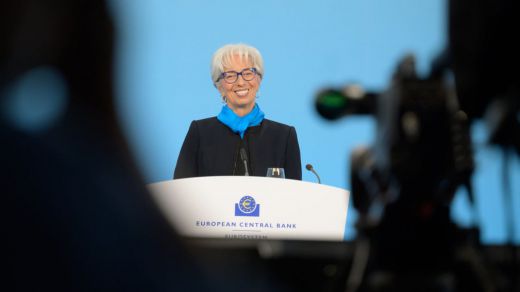 Christine Lagarde, presidenta del Banco Central Europeo (BCE)