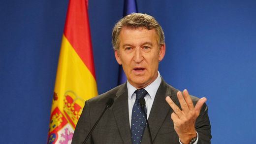 Alberto Núñez Feijóo comparece ante los medios