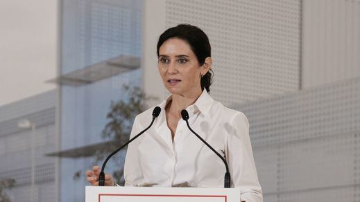 La presidenta de la Comunidad de Madrid, Isabel Díaz Ayuso