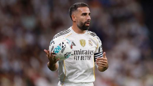 Dani Carvajal, durante un partido