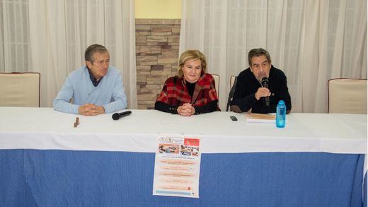 De derecha a izquierda: Miguel Ángel de Andrés. Cristina Huertas y Emilio Martínez.
