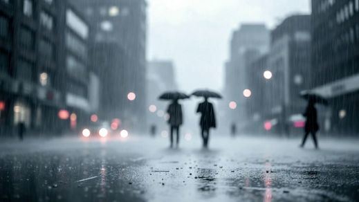 Lluvias en la ciudad