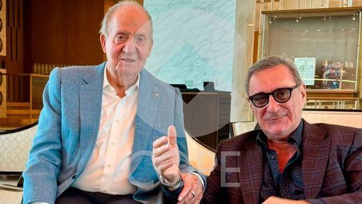 Carlos Herrera y el rey Juan Carlos