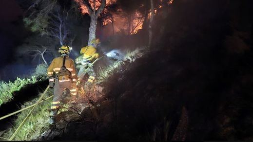 Incendio en Cabo Tiñoso, Murcia