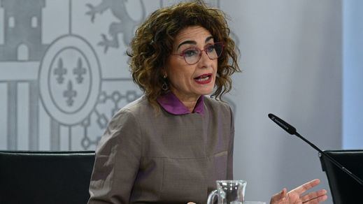 La vicepresidenta cuarta y ministra de Hacienda, María Jesús Montero