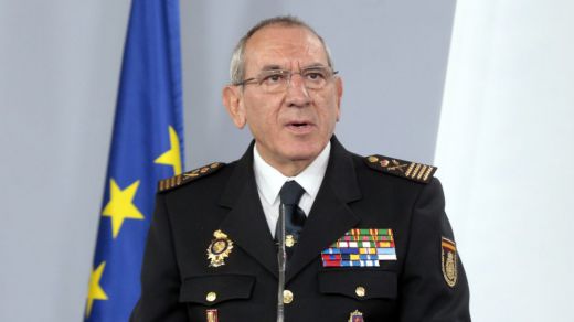 José Ángel González, compareciendo en Moncloa en tiempos de pandemia