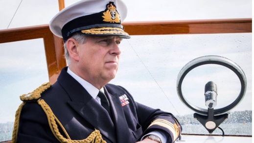 El ex príncipe Andrés de Inglaterra