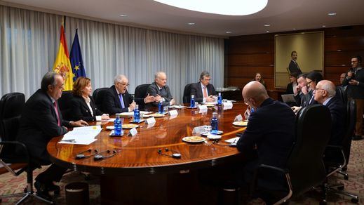 Reunión de trabajo en el Tribunal Constitucional