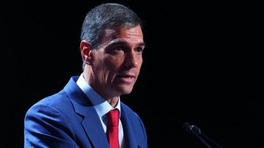 El presidente del Gobierno, Pedro Sánchez