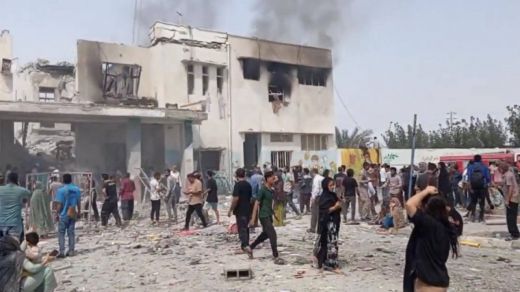 Escuela iraní atacada por Israel