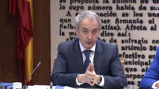 Zapatero, en el Senado