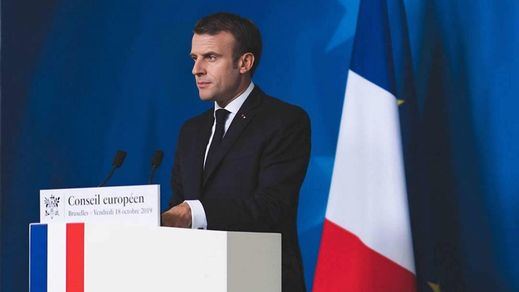 El presidente de Francia, Emmanuel Macron
