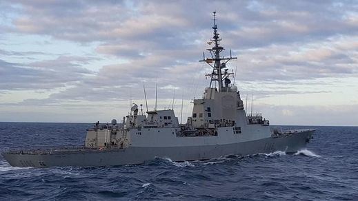 Fragata Cristóbal Colón de la Armada Española